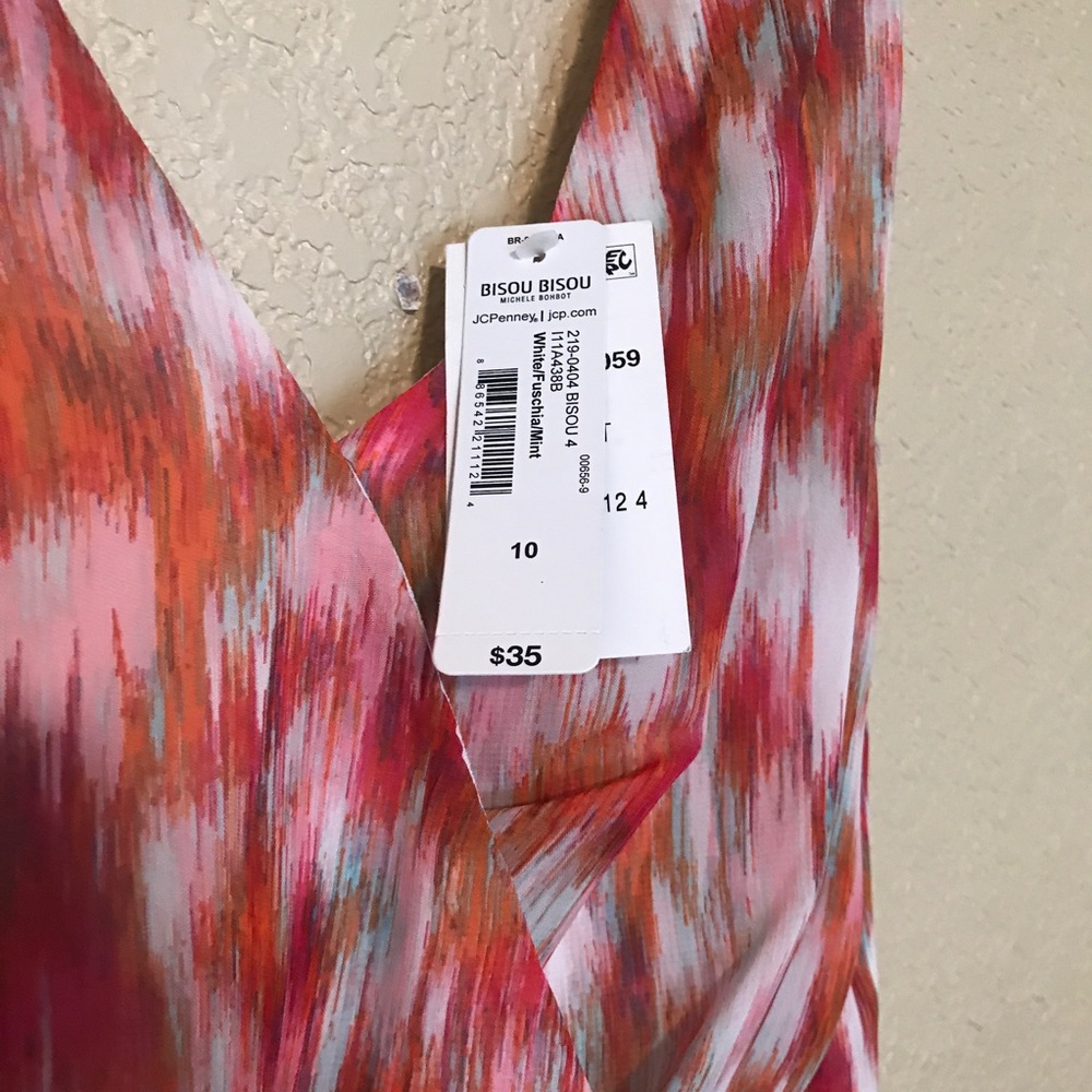 NWT Short High-Low Spring Flowy Dress. - Picture 5 of 5